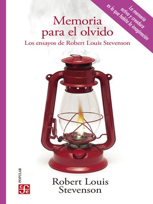 cover image of Memoria para el olvido